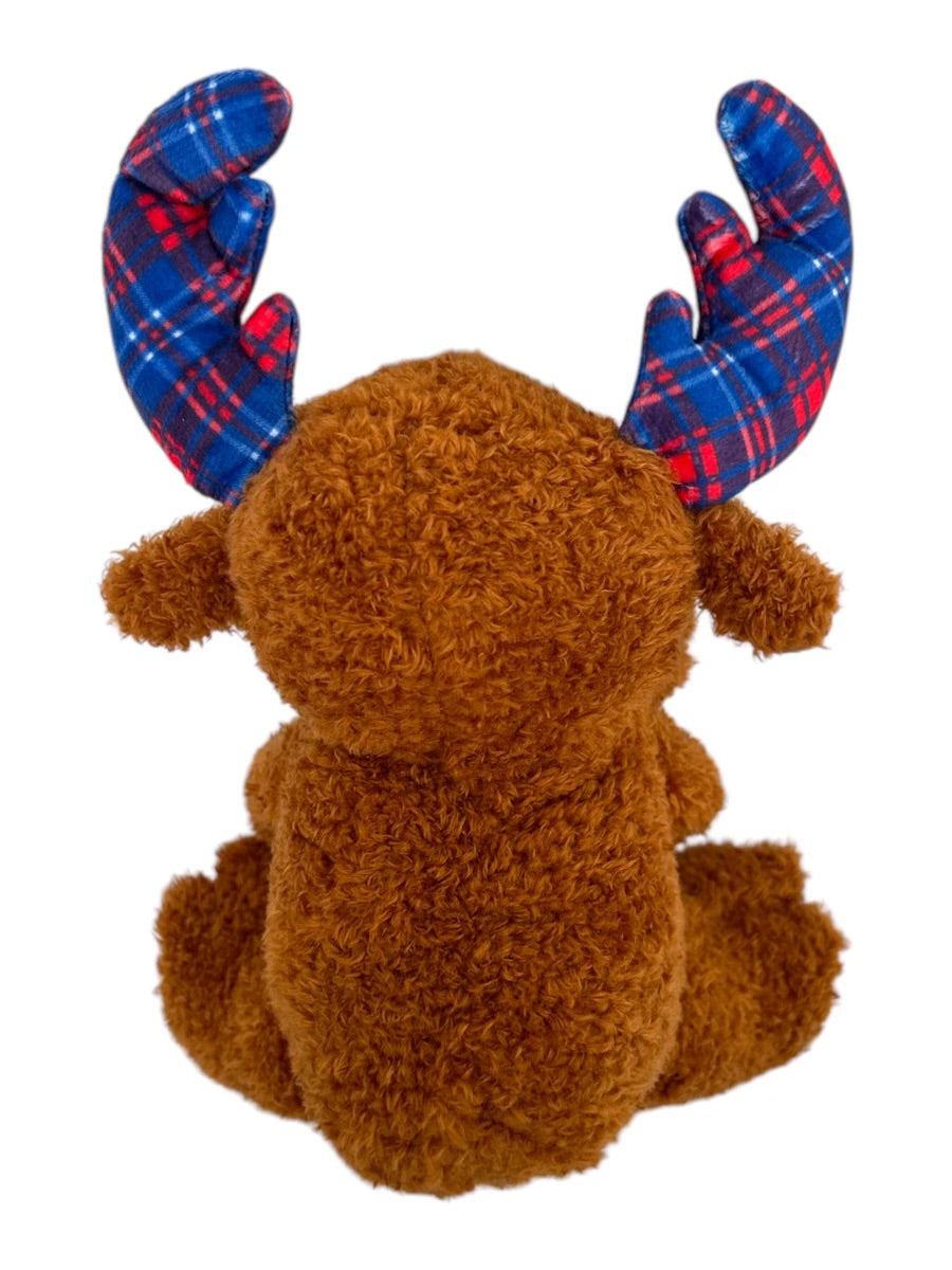 USA Hockey Officially Licensed Logo 10 Inch Sherpa Moose Plush