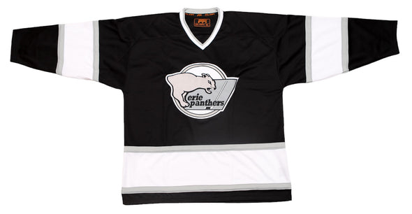 Erie Panthers Black Jersey (BLANK