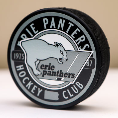 Erie Panthers Hockey Puck