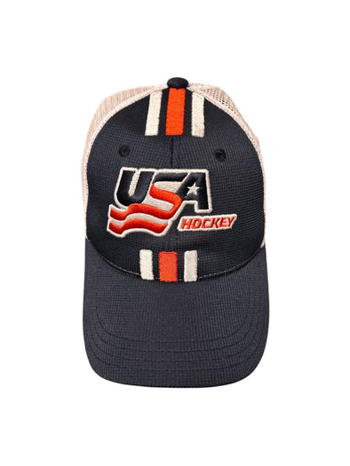1996 Style USA Hockey Flag Logo Hat