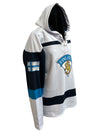 Finland Hockey Embroidered Lace Hoodie