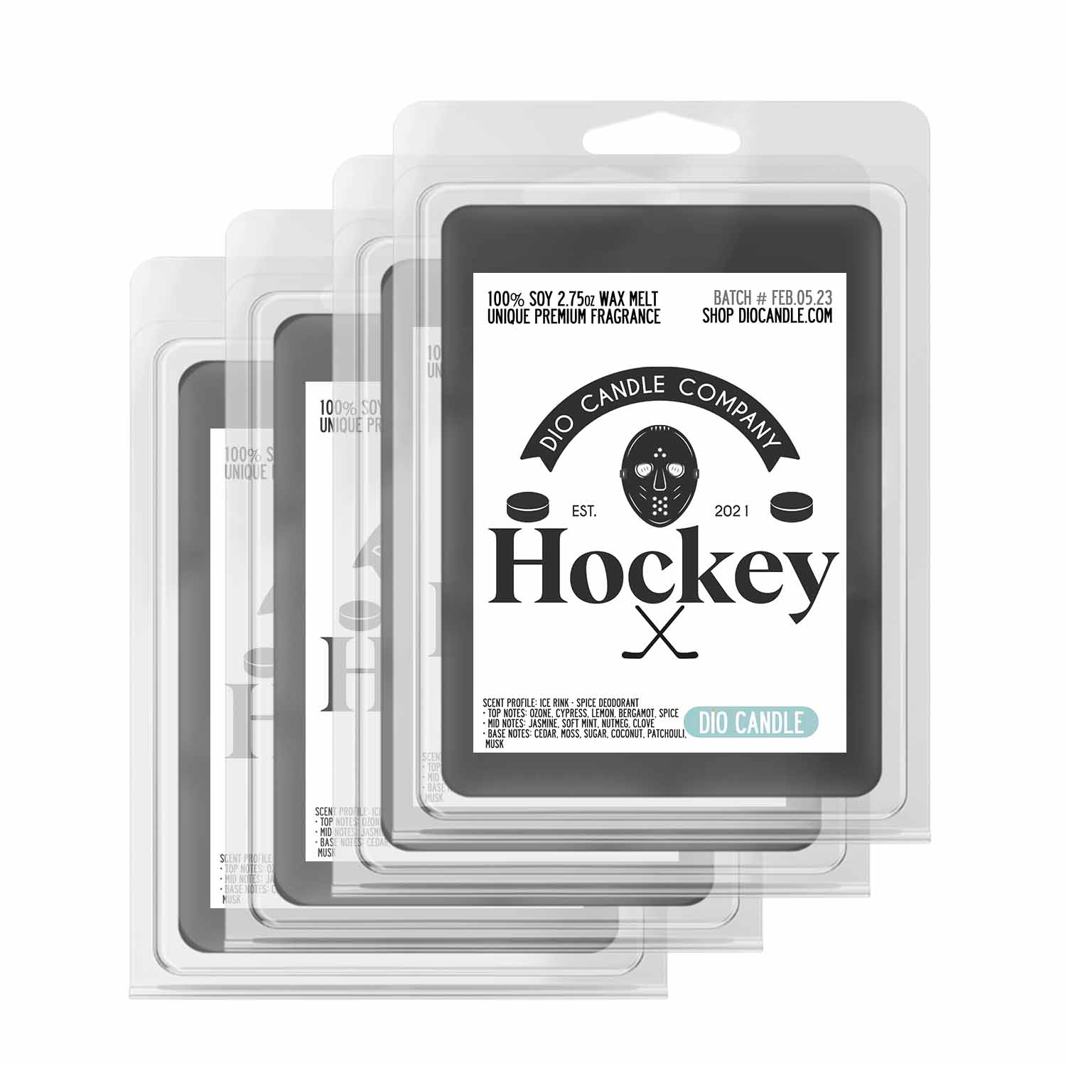 Hockey Puck Candle