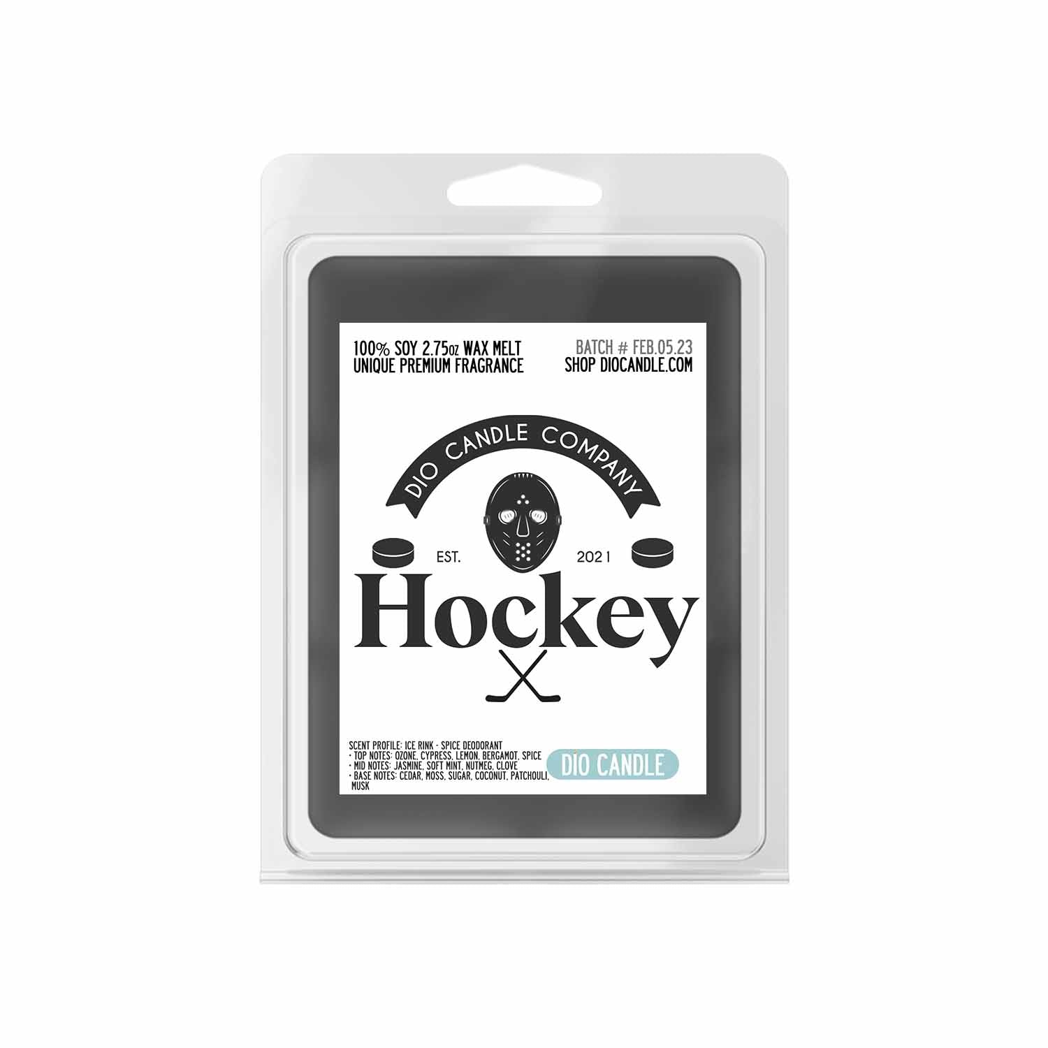 Hockey Puck Candle