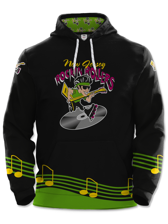 New Jersey Rockin' Rollers Hockey Hoodie