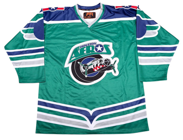 Houston Aeros 1990s Replica Jersey (BLANK - PRE ORDER)