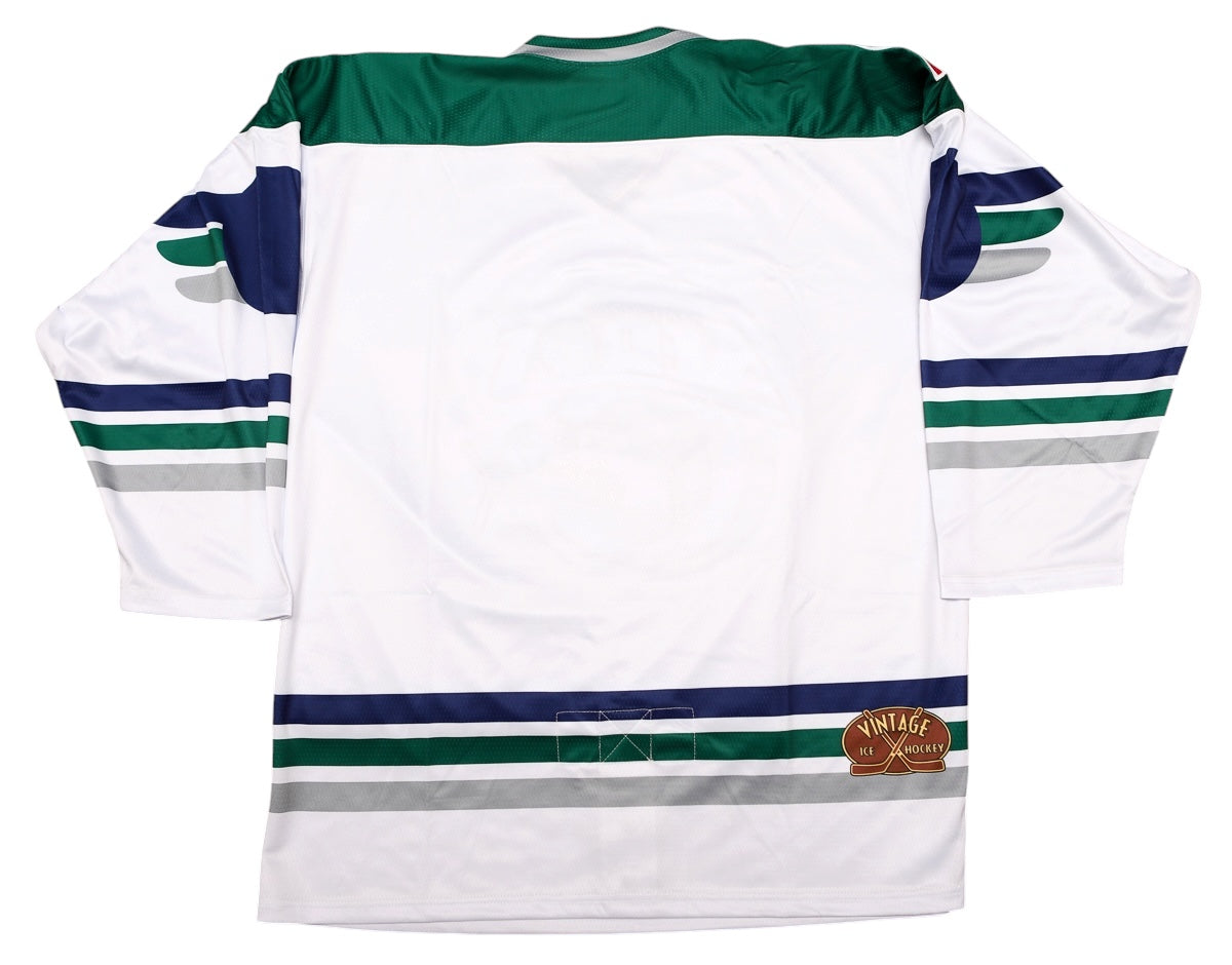 Houston Aeros 1990s Replica White Jersey (BLANK)
