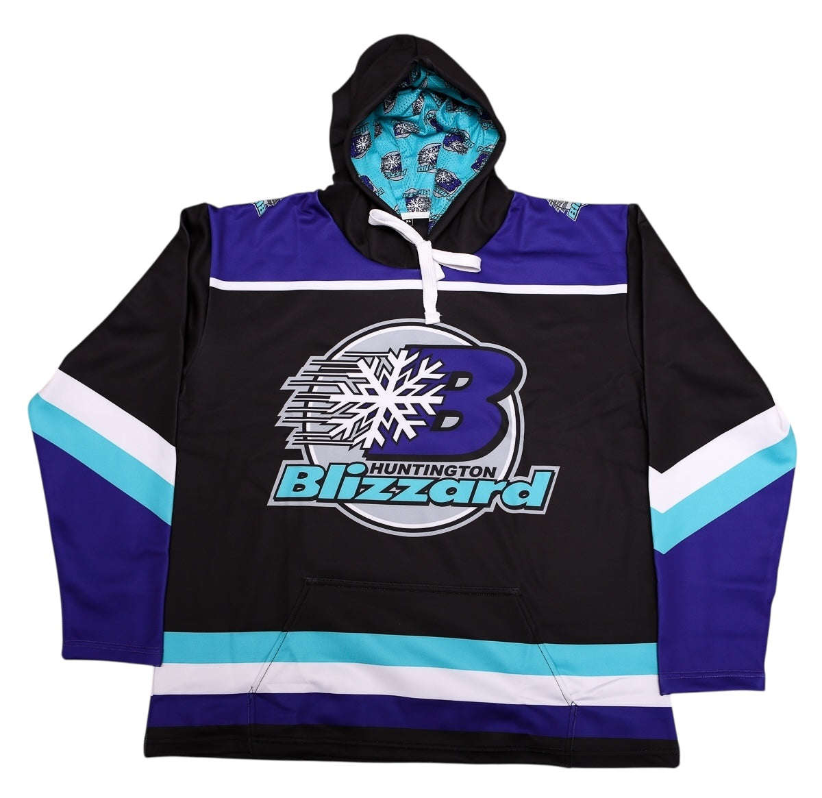 Huntington Blizzard Black Performance Hoodie