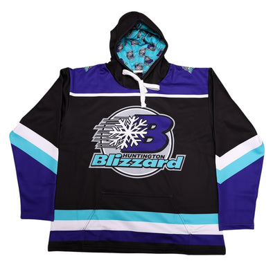 Huntington Blizzard Black Performance Hoodie