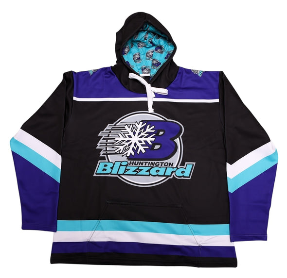Huntington Blizzard Black Performance Hoodie