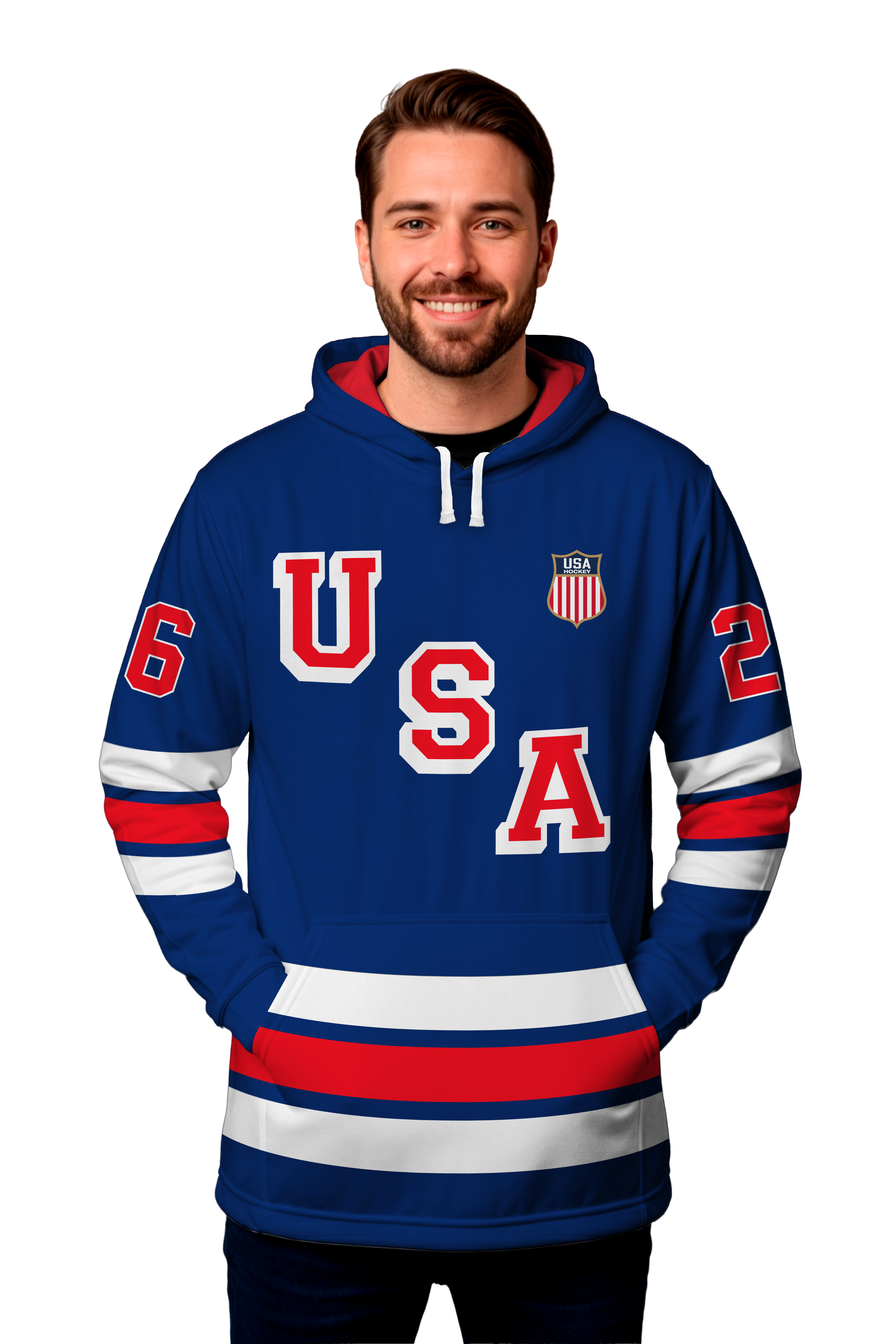 Kendall Coyne USA Hockey Performance Royal Hoodie