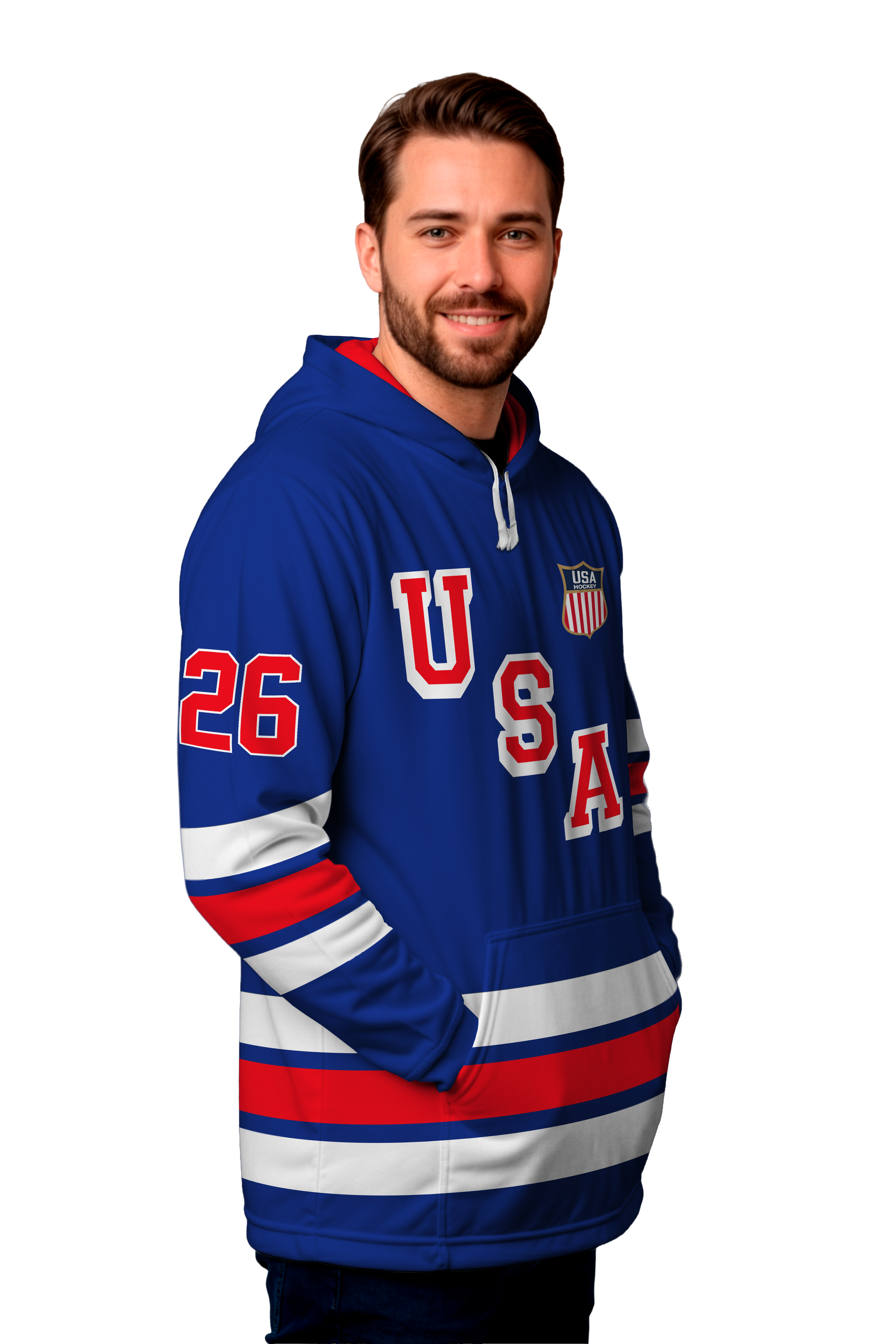 Kendall Coyne USA Hockey Performance Royal Hoodie