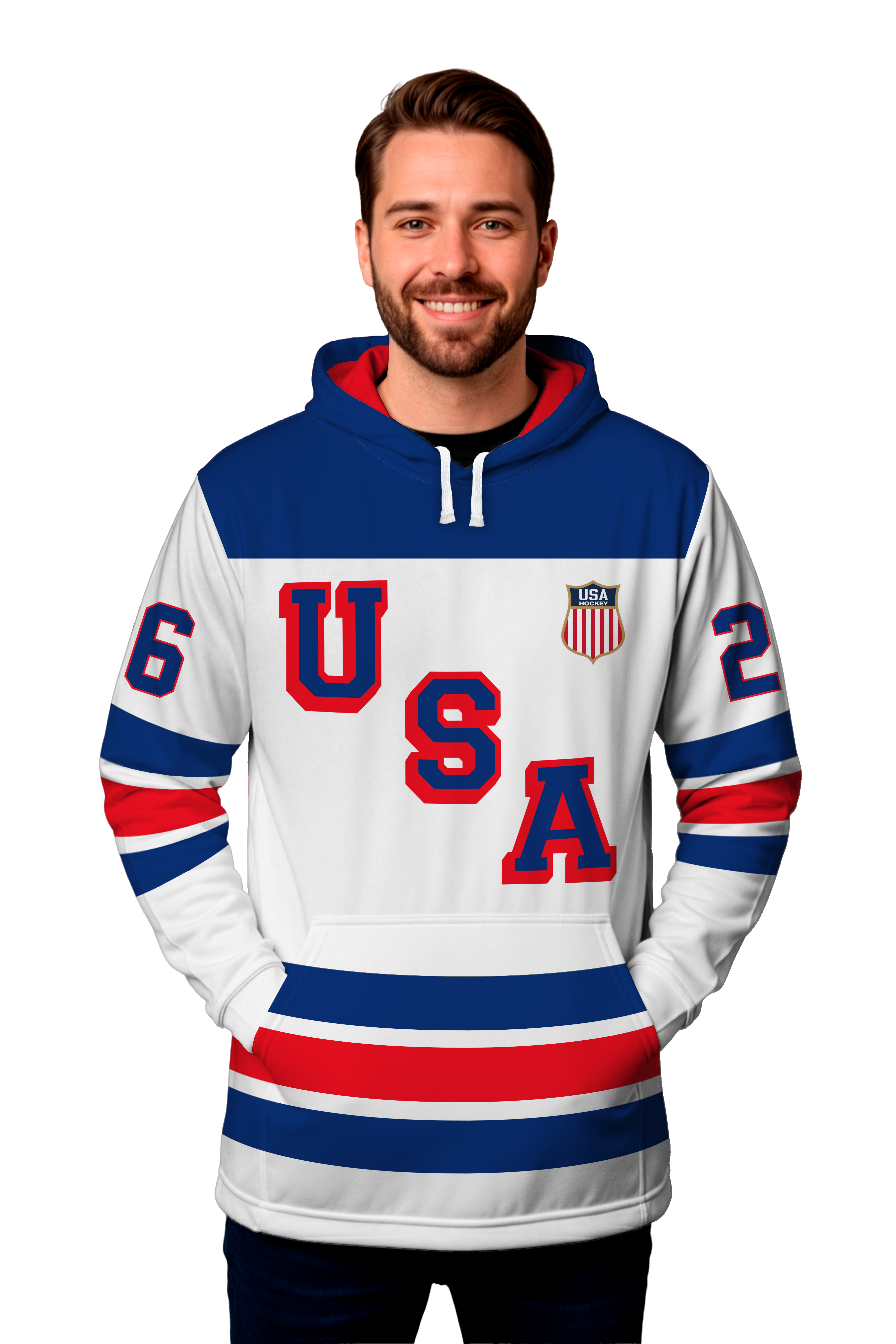 Kendall Coyne USA Hockey Performance White Hoodie
