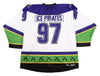 Lake Charles Ice Pirates Replica White Jersey (CUSTOM - PRE ORDER)