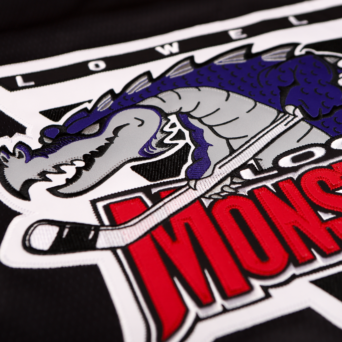 Lowell Lock Monsters Black Replica Jersey (BLANK - PRE-ORDER)
