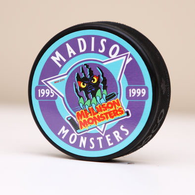 Madison Monsters Hockey Puck