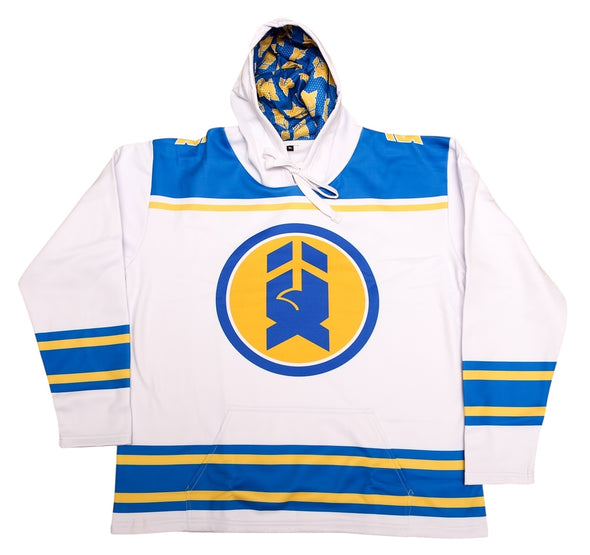 New Haven Nighthawks 1970s Style Performance Hoodie
