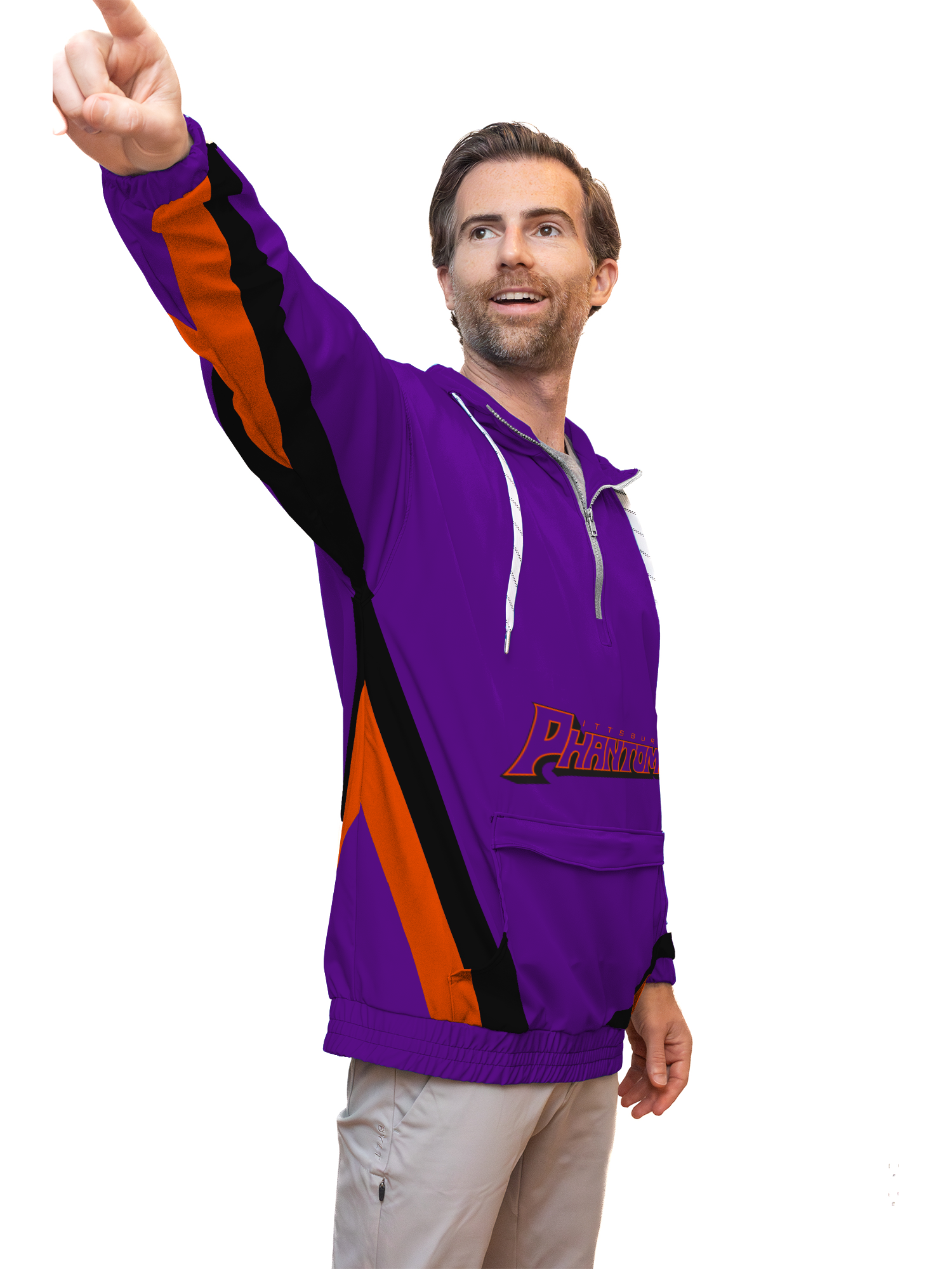 Pittsburgh Phantoms Hockey Windbreaker