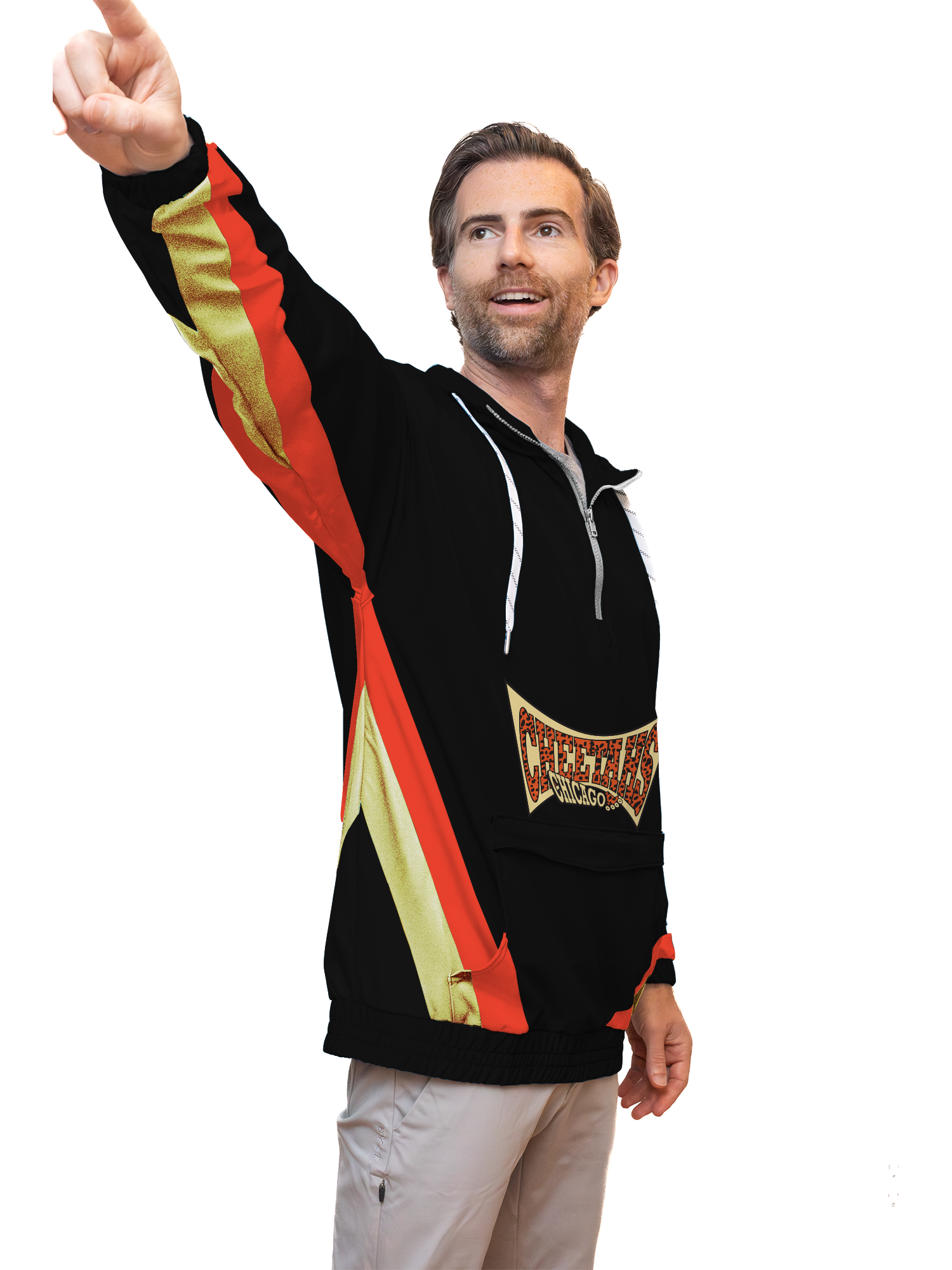 Chicago Cheetahs Hockey Windbreaker