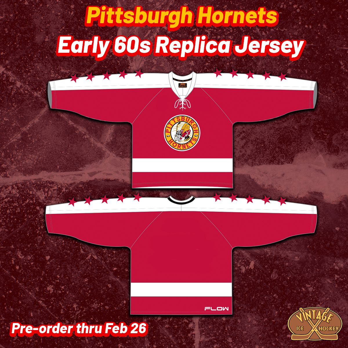 Pittsburgh hornets deals jersey