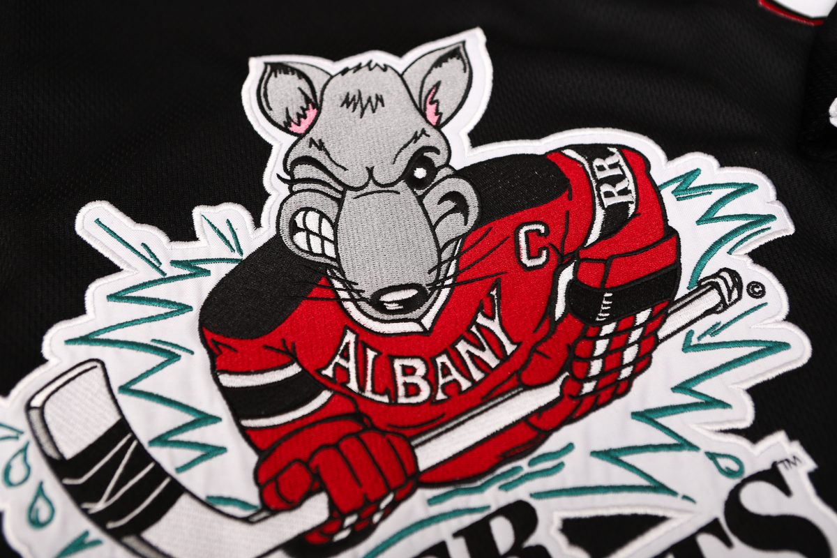 Albany River Rats® Black Alternate Jersey (CUSTOM - PRE-ORDER)