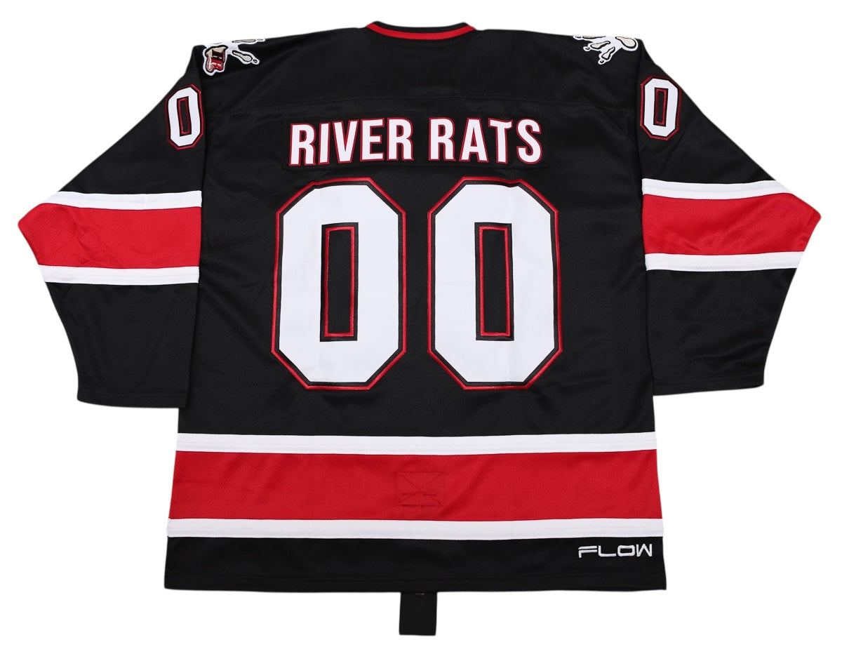 Albany River Rats® Black Alternate Jersey (CUSTOM - PRE-ORDER)