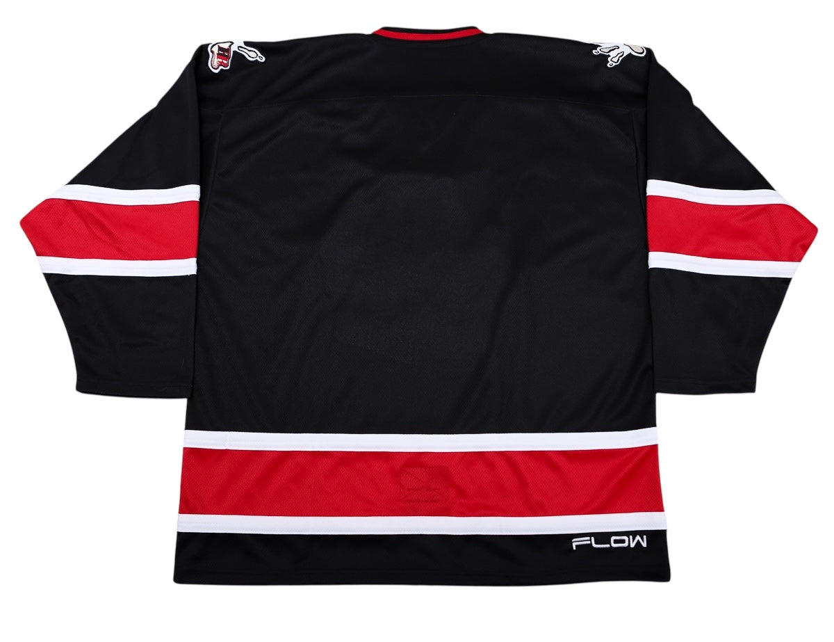 Albany River Rats® Black Alternate Jersey (BLANK - PRE-ORDER)