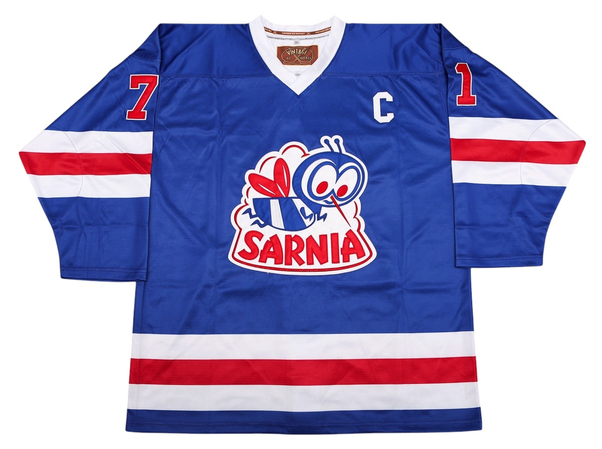 Sarnia Bees Replica Blue Jersey (CUSTOM - PRE ORDER)