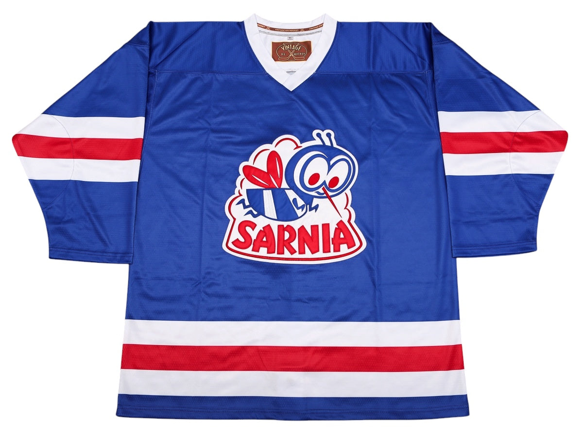 Sarnia Bees Replica Blue Jersey (BLANK - PRE ORDER)