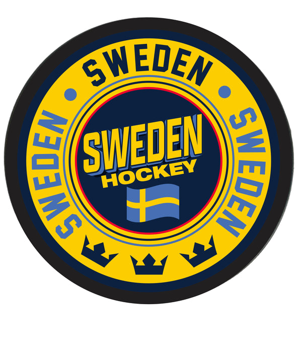 Sweden Four Country Hockey Puck