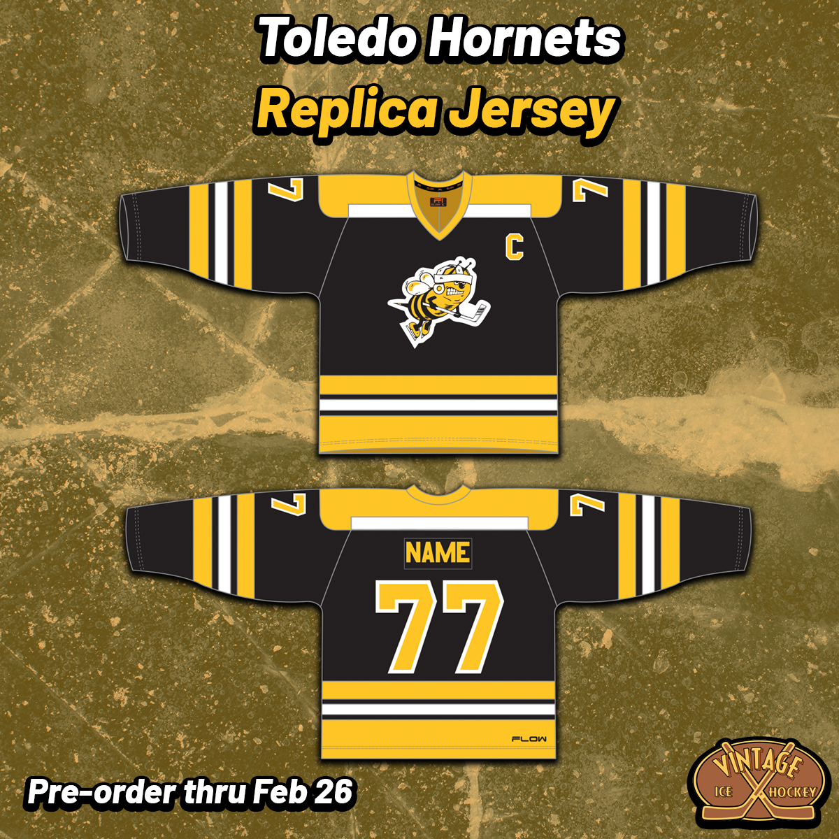 Custom vintage deals hockey jerseys