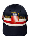 USA Hockey Shield Official Licensed Stripe Cap