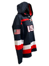 United States Hockey Embroidered Lace Hoodie