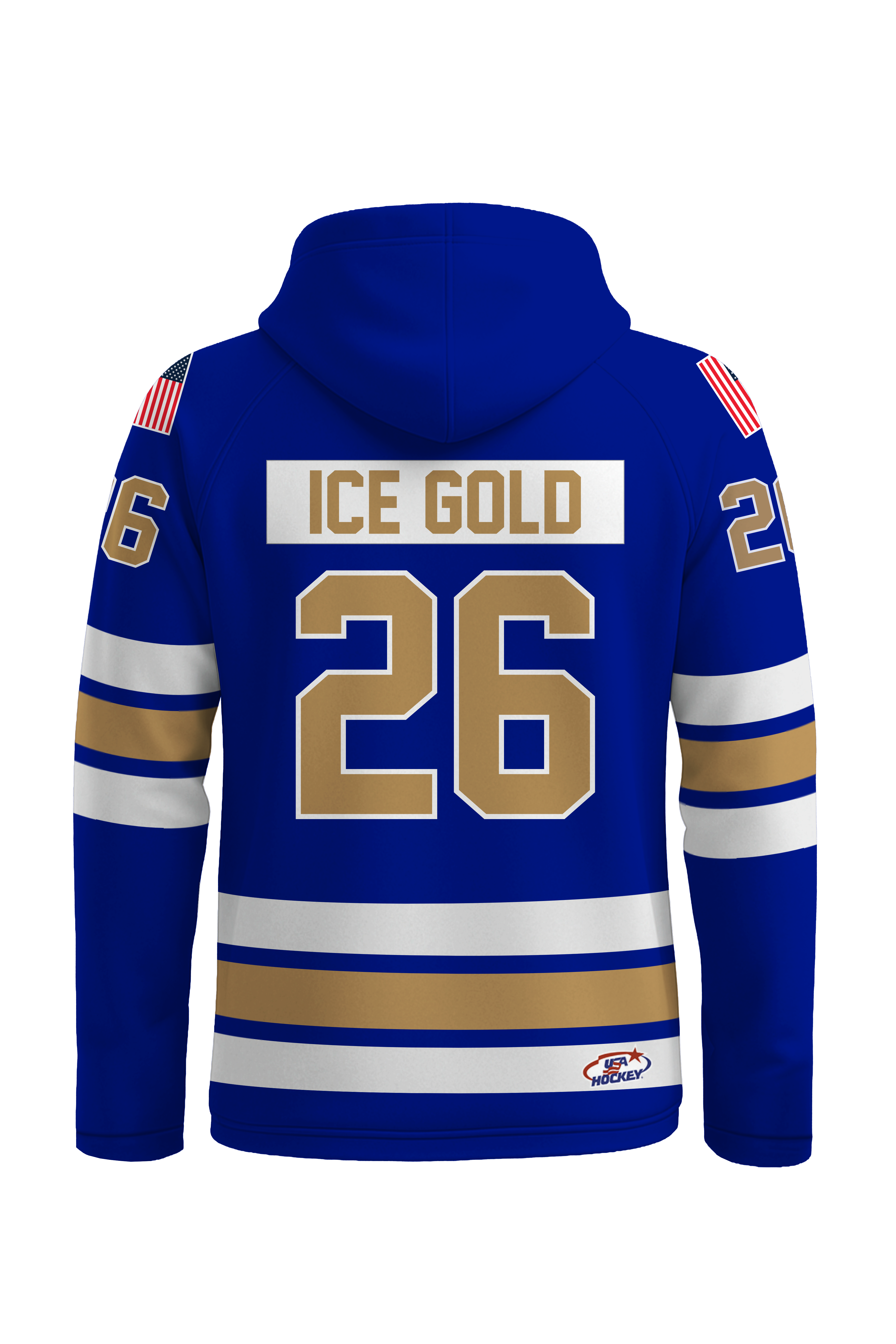 USA Hockey 2026 CHAMPIONS Women's Performance Hoodie(unisex sizing)