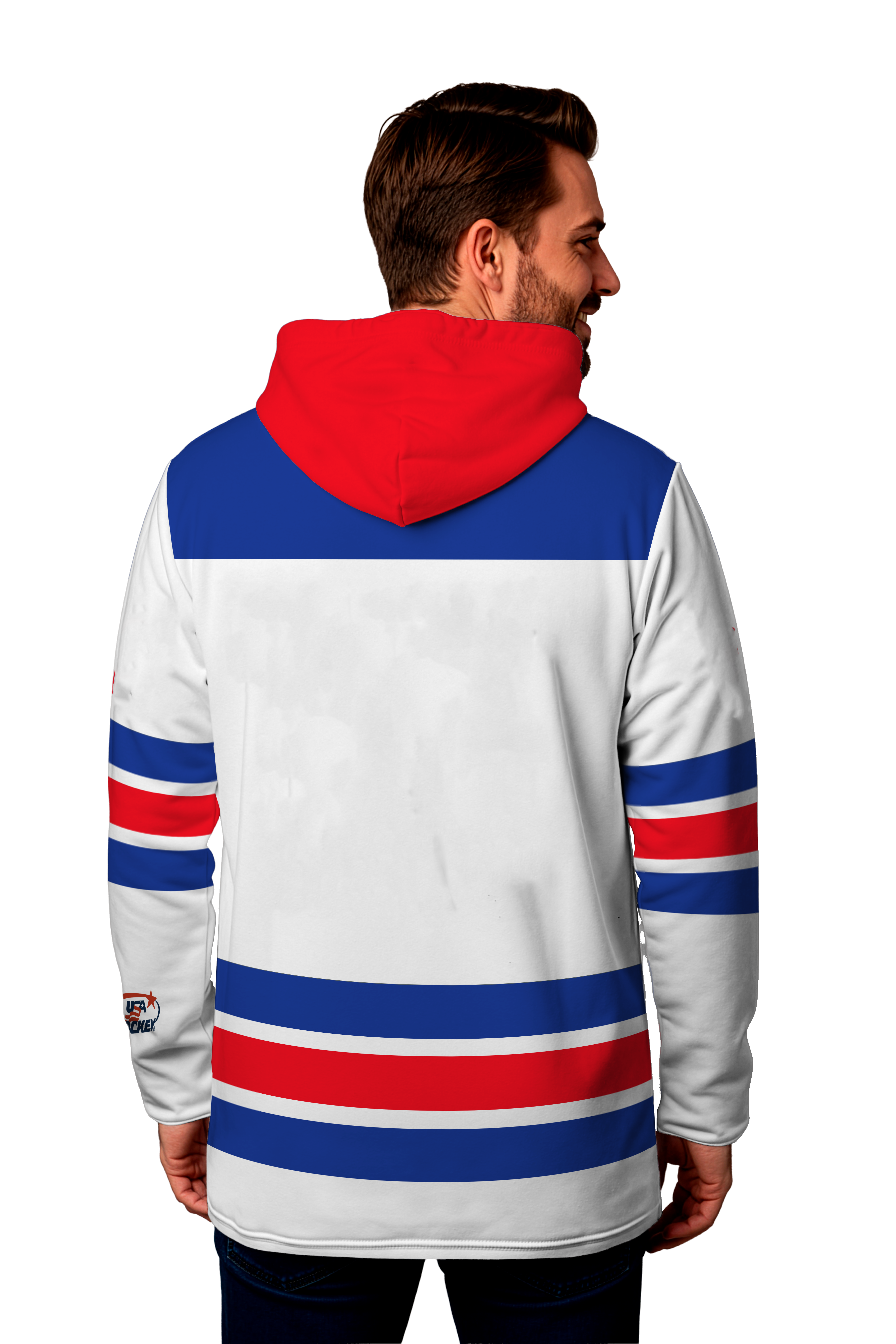 USA Hockey Shield 2026 Replica Performance Hoodie - White