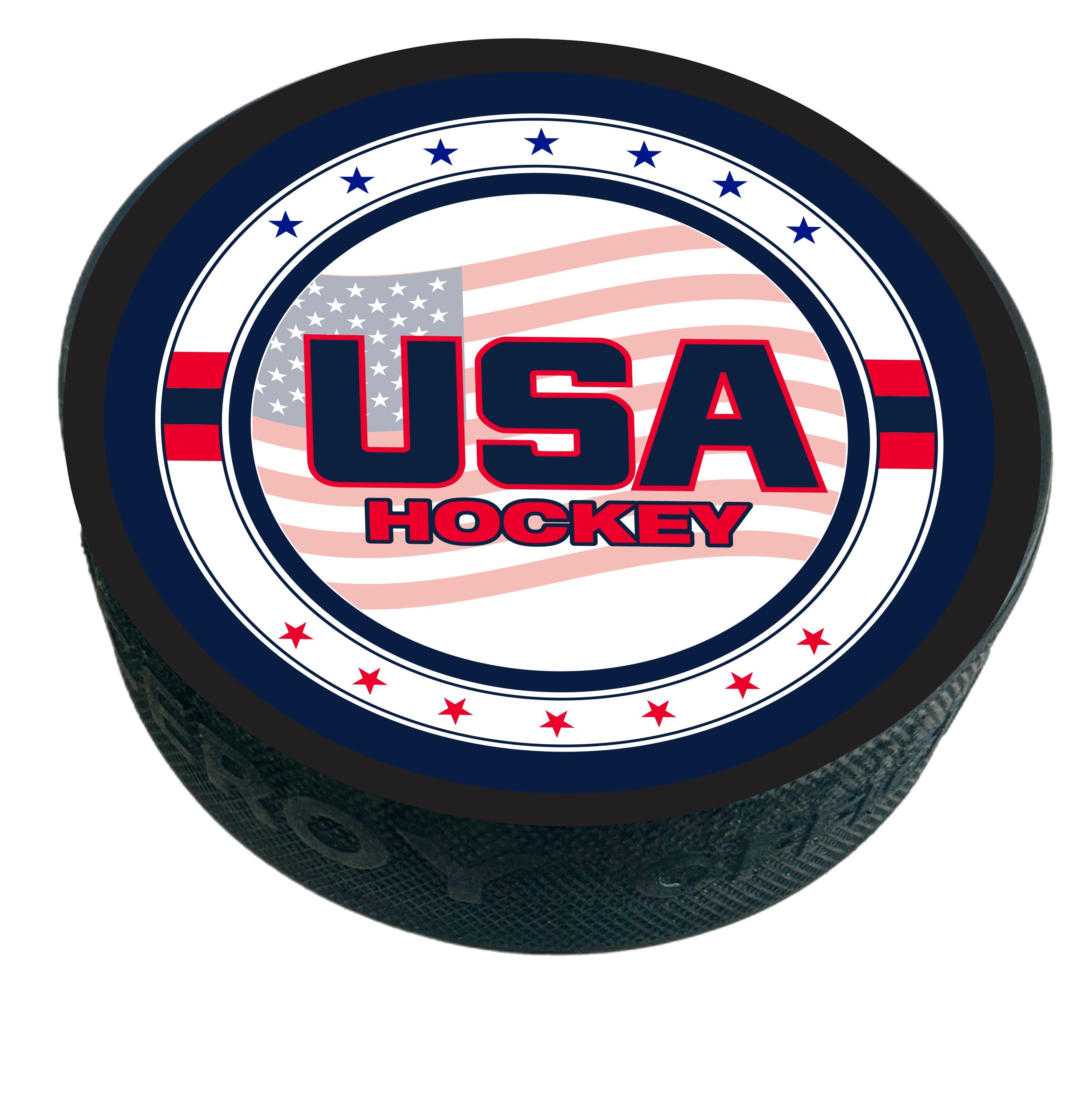 USA Four Country Replica Hockey Puck