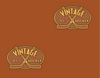 Vintage Ice Hockey Logo Wrapping Paper
