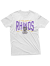 San Jose Rhinos White "Full Fandom" T-Shirt (Premium Lightweight)