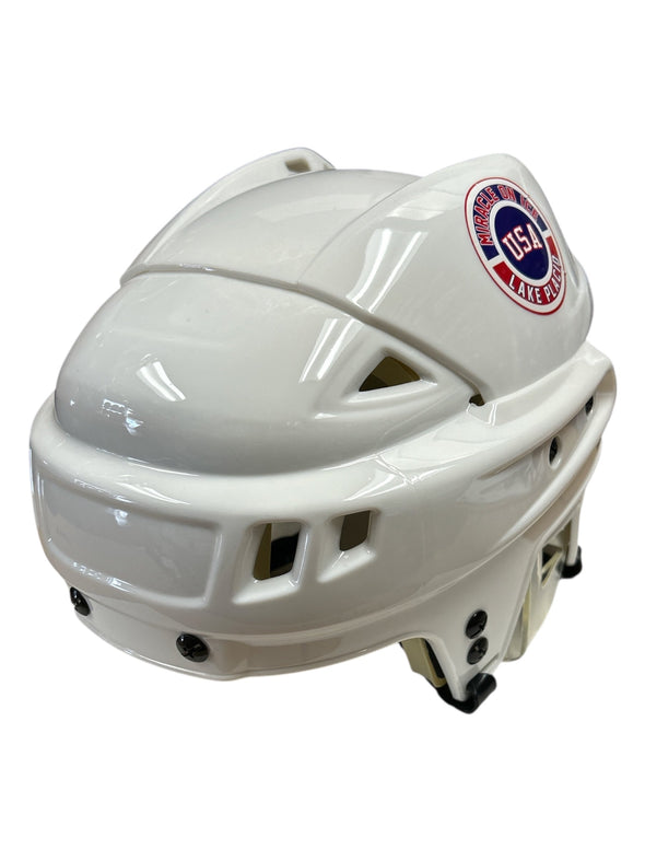 USA Hockey Miracle on Ice 1980 Customizable Player White Helmet