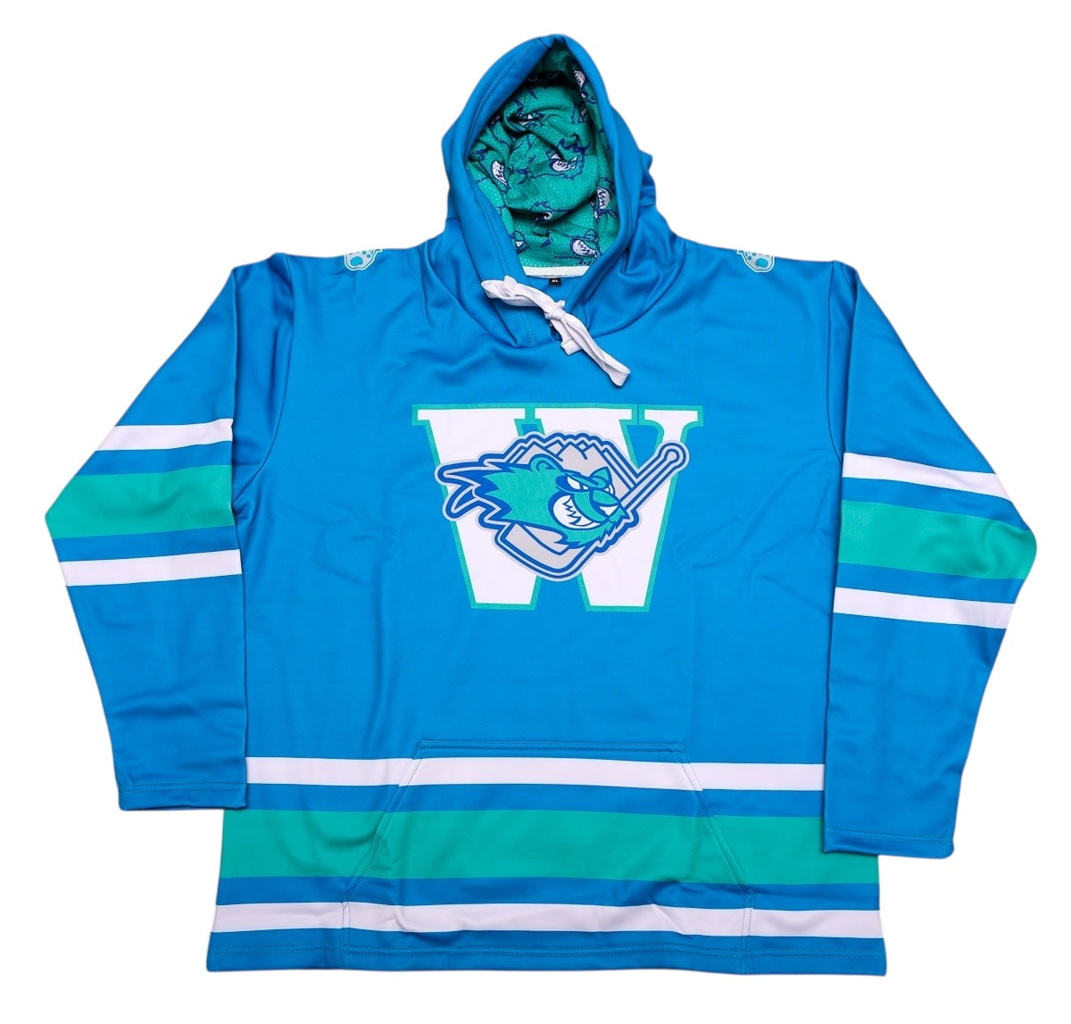 Worcester IceCats Blue Performance Hoodie