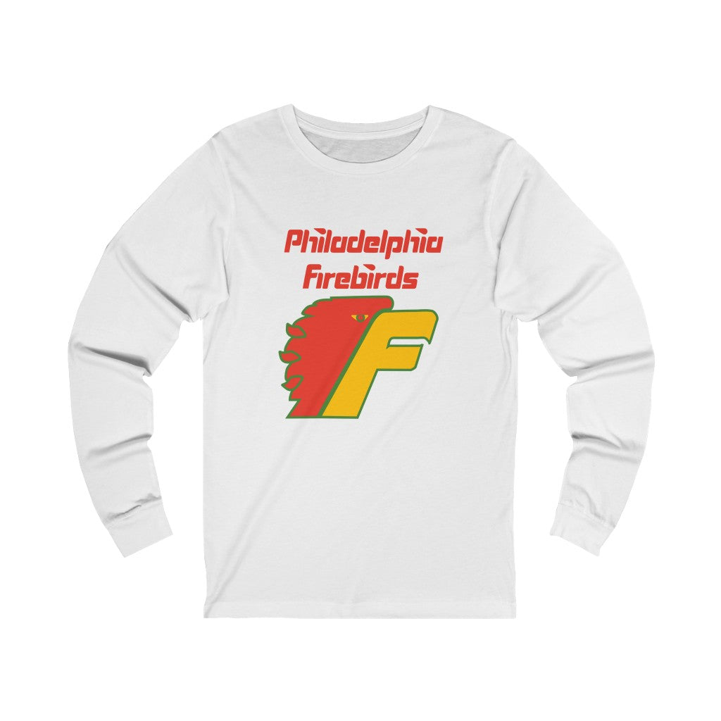 Philadelphia Firebirds Long Sleeve Shirt - White