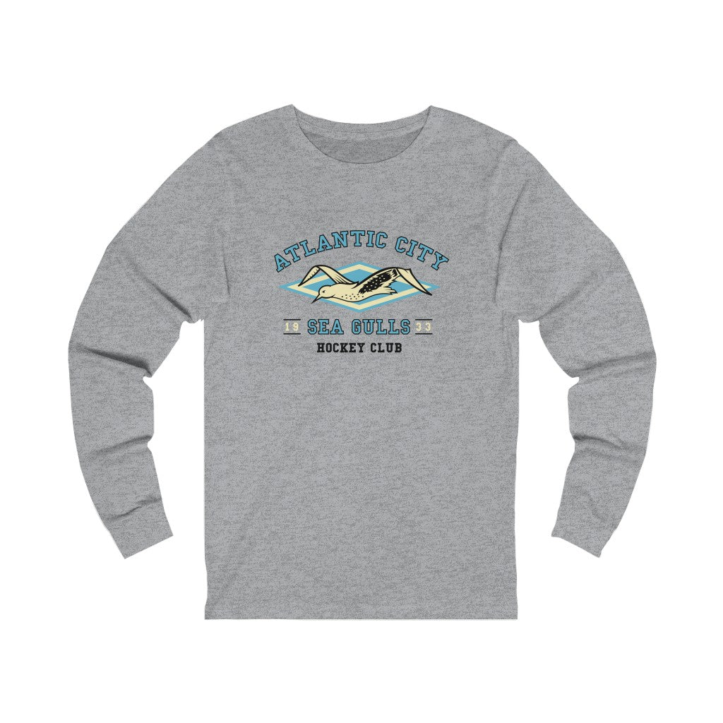 Atlantic City Sea Gulls Long Sleeve Shirt - Athletic Heather