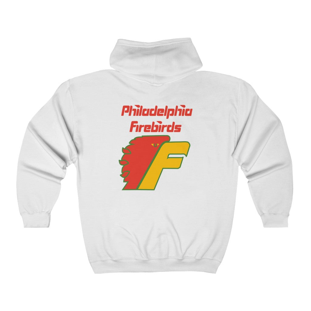 Philadelphia Firebirds Hoodie (Zip), front, plain (design is on the back), view 2
