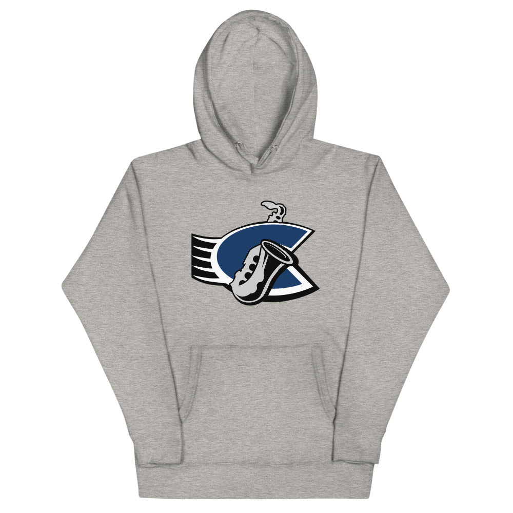 Chicago Bluesmen Hoodie (Premium) - Carbon Grey