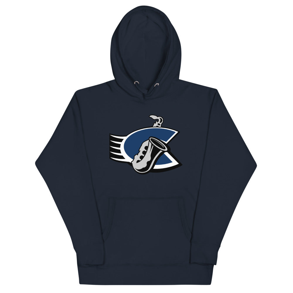 Chicago Bluesmen Hoodie (Premium) - Navy Blazer
