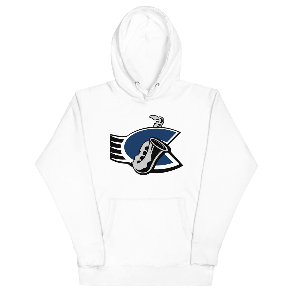 Chicago Bluesmen Hoodie (Premium) - White