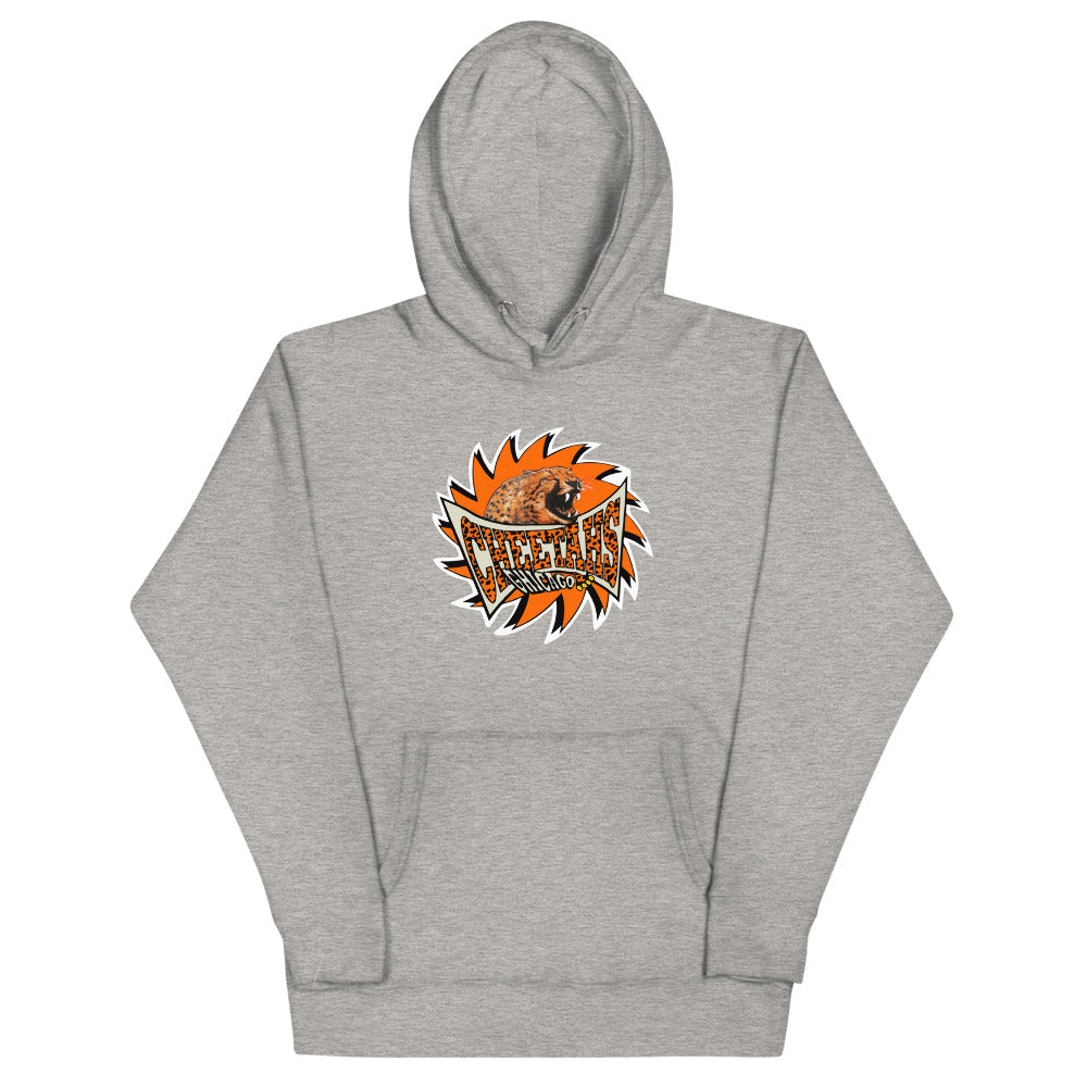 Chicago Cheetahs Hoodie (Premium) - Carbon Grey