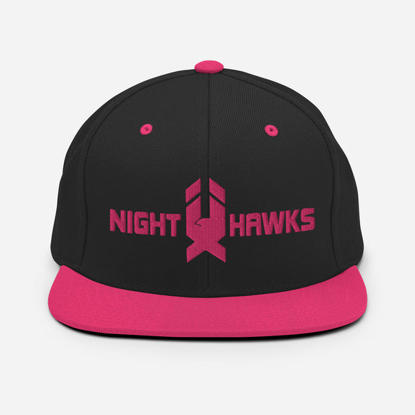 New Haven Nighthawks Pink Snapback Hat