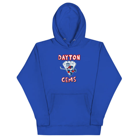 Dayton Gems Hoodie (Premium) - Team Royal