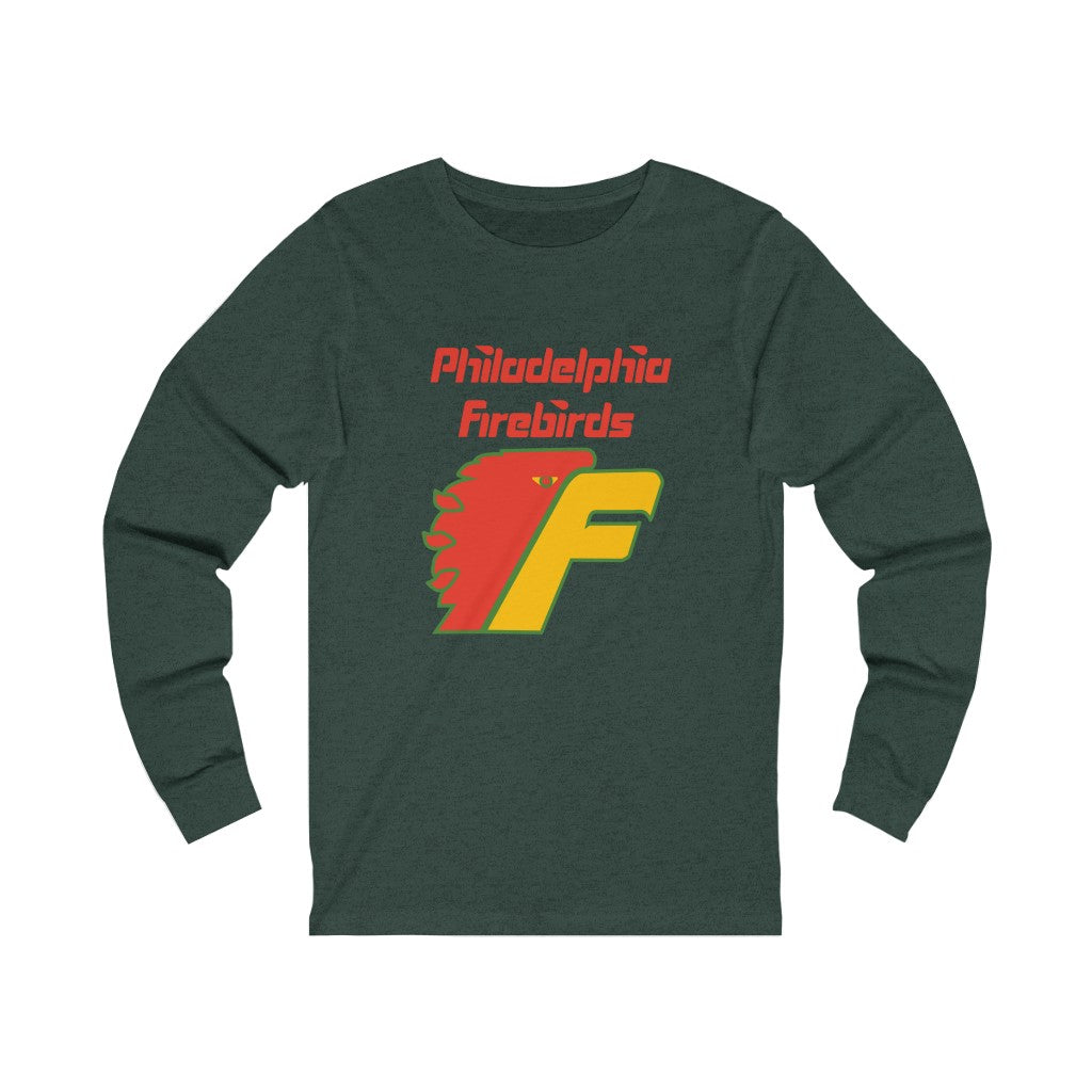 Philadelphia Firebirds Long Sleeve Shirt - Heather Forest