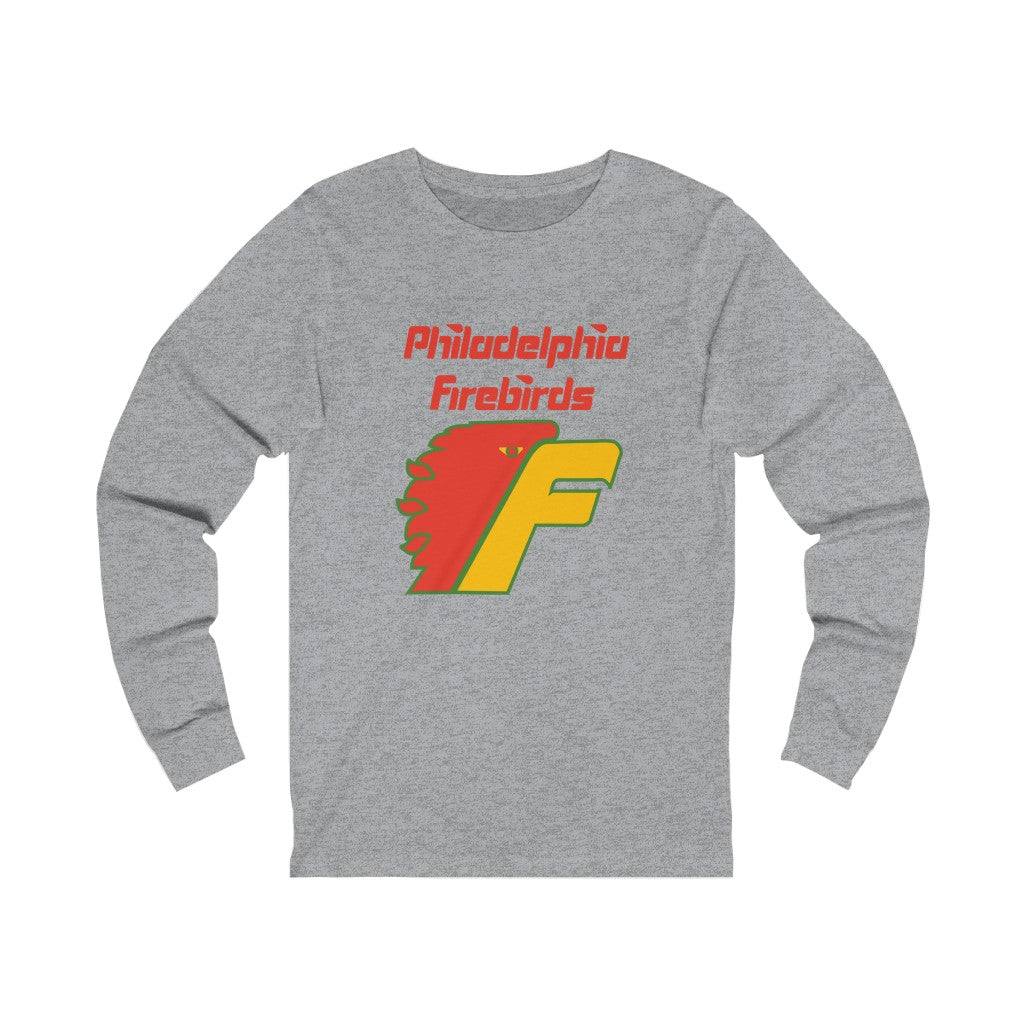 Philadelphia Firebirds Long Sleeve Shirt - Athletic Heather